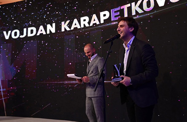 Vojdan Karapetkovski, Kara5's CEO received the award Man of the Year 2021
