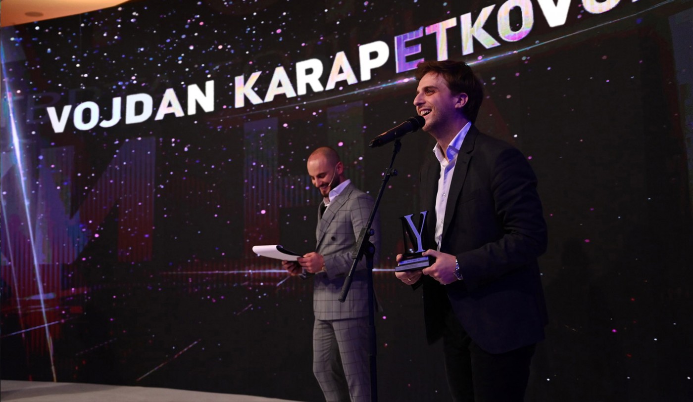 Vojdan Karapetkovski, Kara5's CEO received the award Man of the Year 2021.